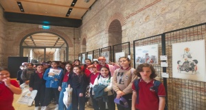 6. Sınıflarımız Okul Temelli Planlama kapsamında Uluslararası Çocuk Kitapları fuarına katılıp  Rami Kütüphanesini gezdi.